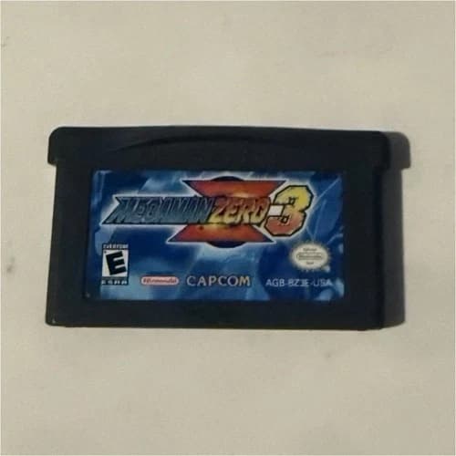 Capcom Mega Man Zero 3 Nintendo Game Boy Advance GBA tested, and working