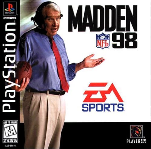 Madden NFL 98 - Playstation PS1 TESTED