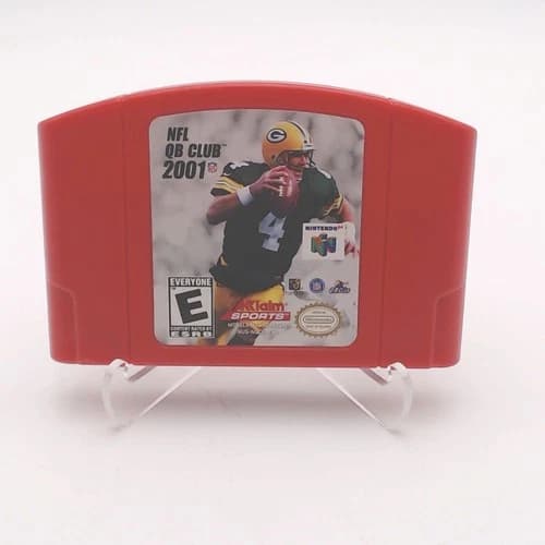 NFL Quarterback Club 2001 - Game Only - Very Good Condition - Tested - N64