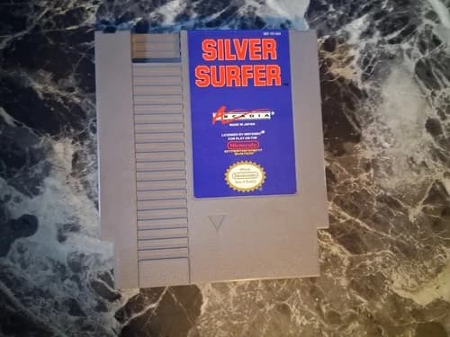 Silver Surfer Nintendo NES Authentic Tested Contacts Cleaned
