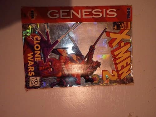 SEGA GENESIS X-MEN 2! TESTED WORKING!