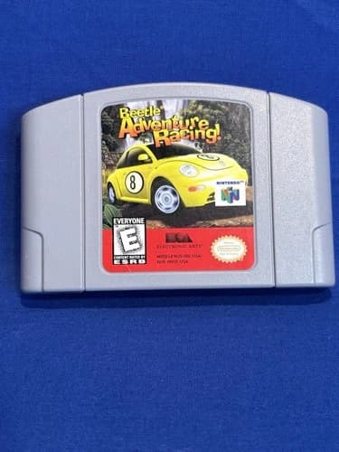 Nintendo 64 Beetle Adventure Racing N64 Authentic Tested Cartridge Only
