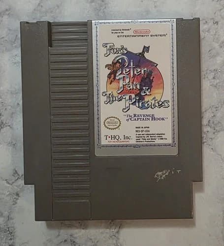 Fox's Peter Pan and the Pirates (Nintendo NES, 1991) Cartridge Tested