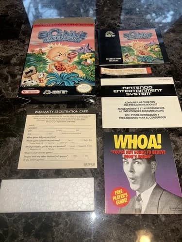 Bonks Adventure Nes CIB