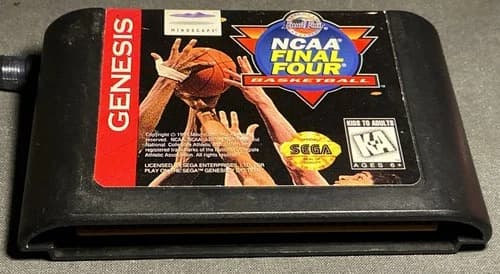 NCAA Final Four Basketball for Sega Genesis ~J692