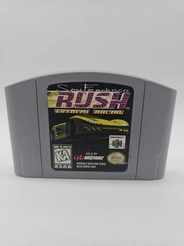 San Francisco Rush Extreme Racing (Nintendo 64, 1997) N64 Cart Only TESTED