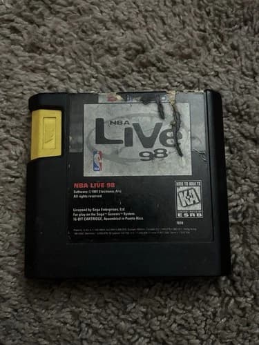 NBA Live 98 (Sega Genesis, 1997)