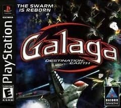 Galaga Destination Earth - Playstation PS1 TESTED