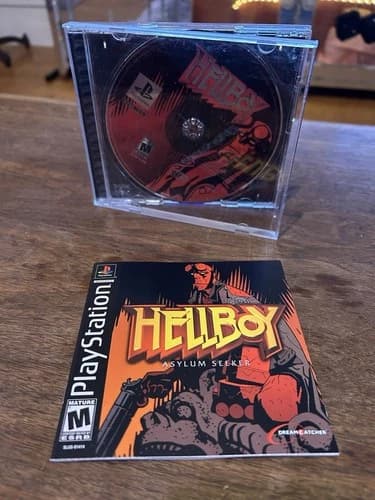 Hellboy: Asylum Seeker (Sony PlayStation 1, 2003) PS1 Complete CIB TESTED