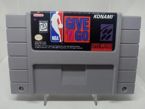 NBA Give 'n Go (Super Nintendo SNES) Reconditioned! Authentic!