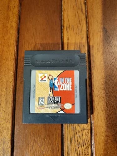 NBA: In the Zone (Nintendo Game Boy Color, 1999) Tested