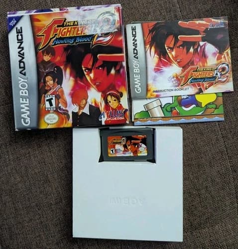 King of Fighters Ex2 Howling Blood Gameboy Advance Cib Complete.