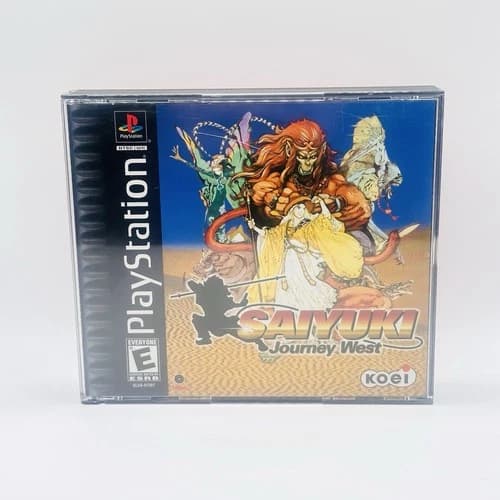 Saiyuki: Journey West (Sony PlayStation 1, 2001) PS1 Complete Cib Tested