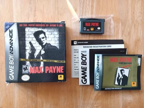 Max Payne (Nintendo Game Boy Advance, 2003) - CIB - Tested