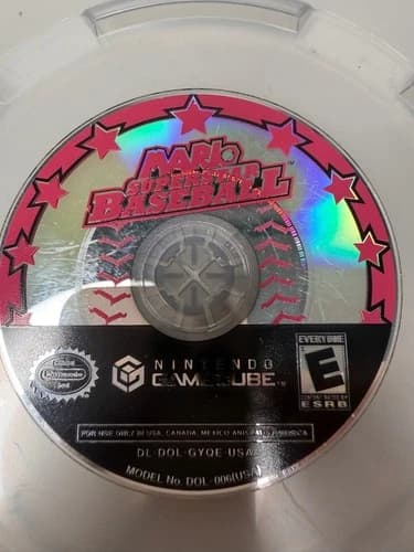 Mario Superstar Baseball (Nintendo GameCube, 2005) Disc Only - SHIPS FREE!