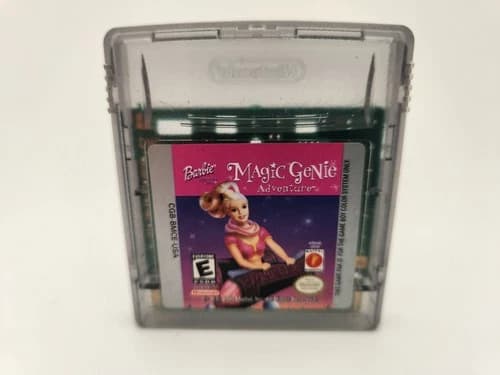 Barbie Magic Genie Adventure Game Boy Color Cartridge