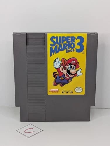 Super Mario Bros 3 (Nintendo NES, 1990) Game Cart Only