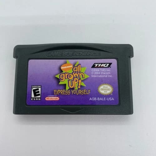 Nickelodeon All Grown Up!: Express Yourself (Nintendo Game Boy Advance, 2004)