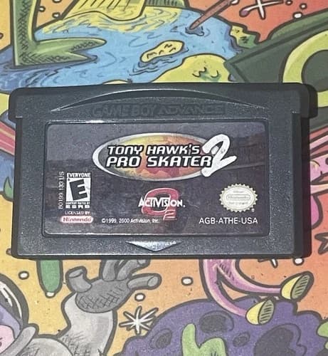 Tony Hawk's Pro Skater 2 (Nintendo Game Boy Advance, GBA) Tested and Authentic