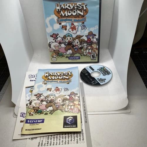 Harvest Moon: Magical Melody (Nintendo GameCube, 2006) Complete