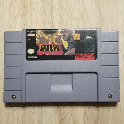 Shaq Fu SNES Cartridge Authentic and works.