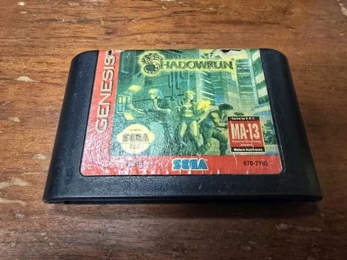 Shadowrun (Sega Genesis, 1994) CART ONLY