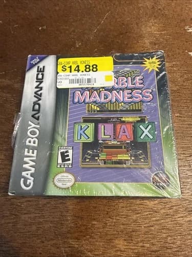 Marble Madness/Klax - Nintendo Game Boy Advance