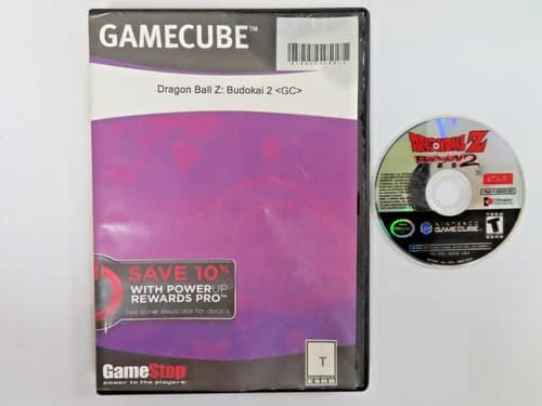 DRAGONBALL Z BUDOKAI 2 - NINTENDO GAMECUBE VIDEO GAME TESTED WORKS