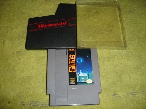 Journey to Silius (NES, 1990) cleaned and tested, O.K.