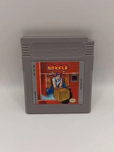 Boxxle (Nintendo Game Boy, 1989) Authentic Tested W/ Fast Shipping