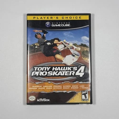 Tony Hawk Pro Skater 4 (Nintendo GameCube) Complete CIB Tested Working