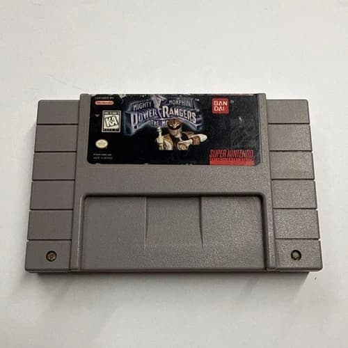 SNES - Mighty Morphin Power Rangers: The Movie Super Nintendo Cart Only #2944