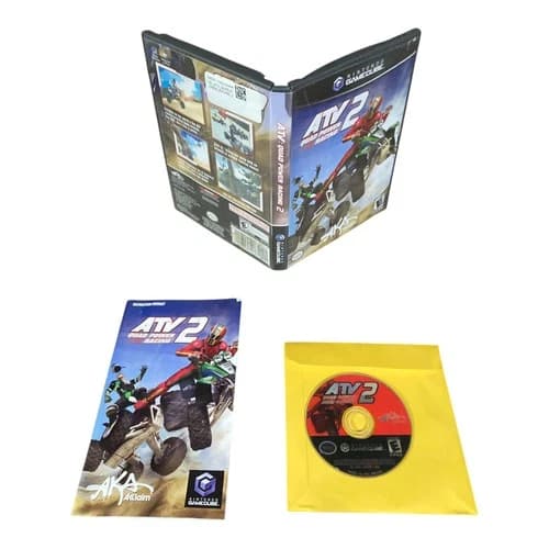Nintendo GameCube NGC CIB Complete Tested ATV: Quad Power Racing 2