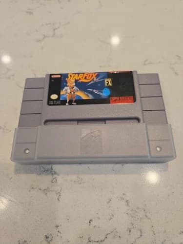 Star Fox (SNES) Loose Cart And Cover Only - Auth Great Candition And Tested