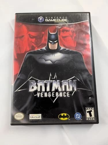 Batman: Vengeance (Nintendo GameCube, 2001) Complete W/ Manual CiB Tested Works