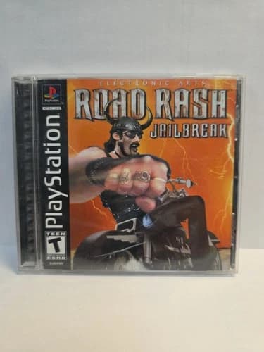 Road Rash: Jailbreak (Sony PlayStation 1, 2000) PS1 CIB Complete