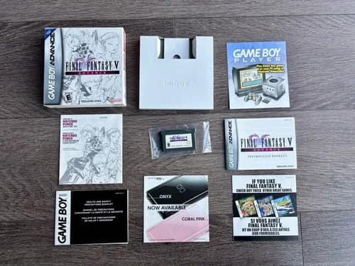 Final Fantasy V Advance Game Boy Advance GBA 2006 COMPLETE CIB Authentic
