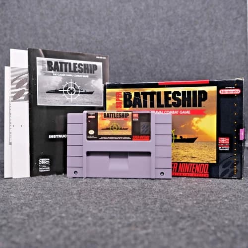 Super Battleship (SNES) CIB - Authentic Great Condition