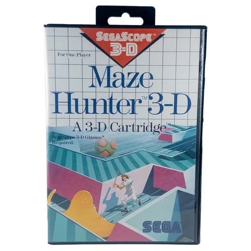 Maze Hunter 3-D (Sega Master, 1988)