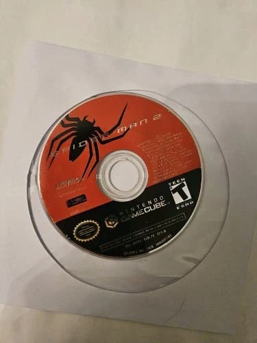 Spider-Man 2 Game for Nintendo GameCube 2004 Edition, Disc Only