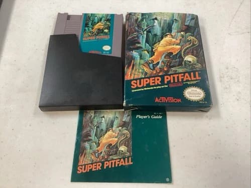 Super Pitfall (NES, 1987) CIB MANUAL TESTED