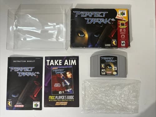 PERFECT DARK (Nintendo 64, N64) Complete CIB - Tested
