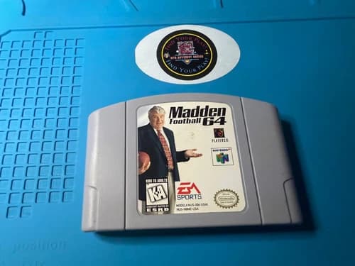 Nintendo 64 (N64) Game - Madden Football 64 (Game Cartridge Only)