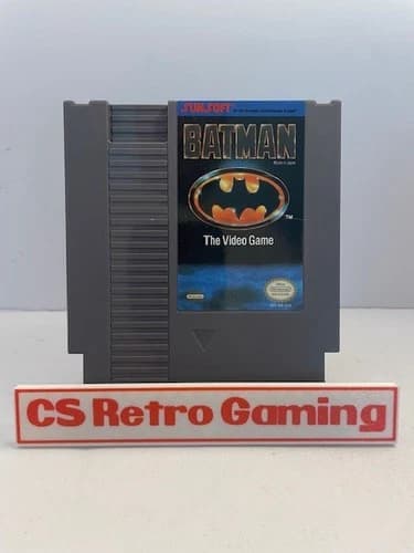 Batman (Nintendo NES) Authentic Cleaned Tested Working