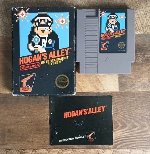 Hogan's Alley (Nintendo, NES 1985) Complete CIB - Tested