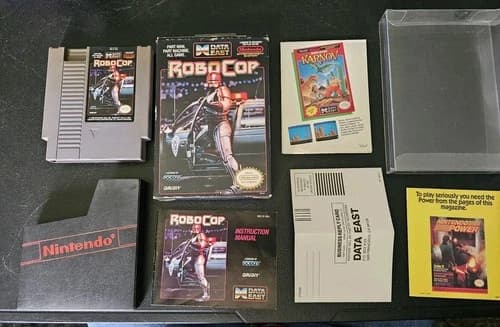 RoboCop Complete in Box Nintendo NES CIB