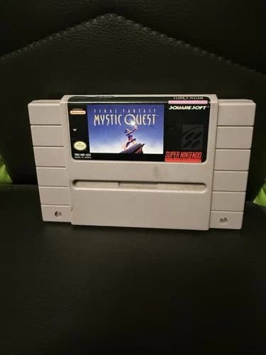 Final Fantasy: Mystic Quest SNES 1992 Authentic Game Cartridge, Tested