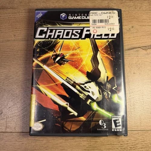Chaos Field Nintendo GameCube Complete CIB Manual