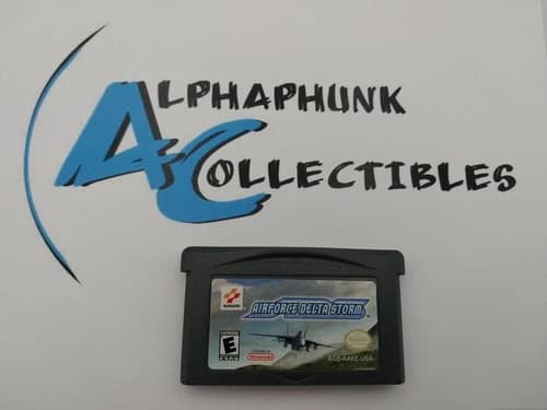 AirForce Delta Storm (Game Boy Advance, 2002) RARE Authentic Cart. Only TESTED