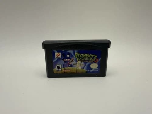 Frogger's Adventures 2 The Lost Wand Cartridge - Game Boy Advance GBA **TESTED**